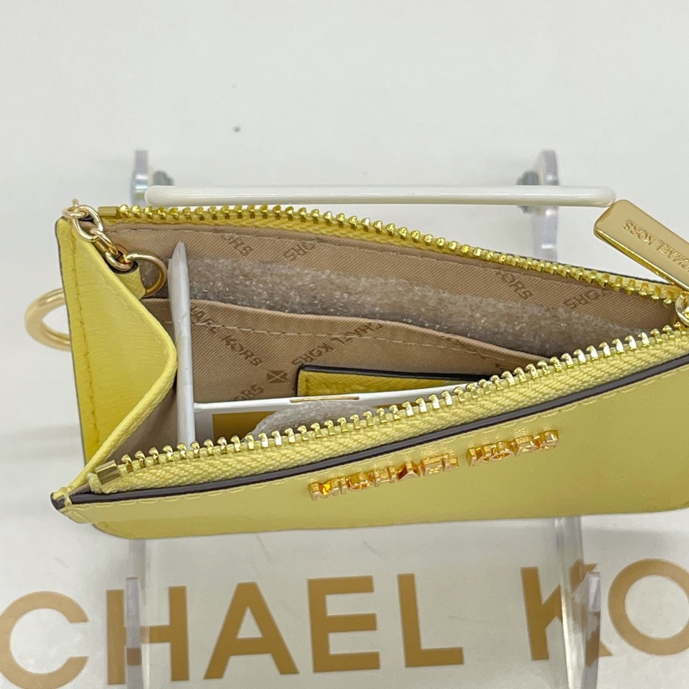 Michael Kors Small Top Zip Coinpouch Wallet - Picture 5 of 7